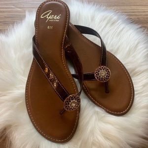 Beautiful Apri Sandals! Size 8
